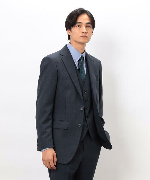 COMME CA ISM / コムサイズム セットアップ | YUNSA クラシック3ピーススーツ | 詳細12