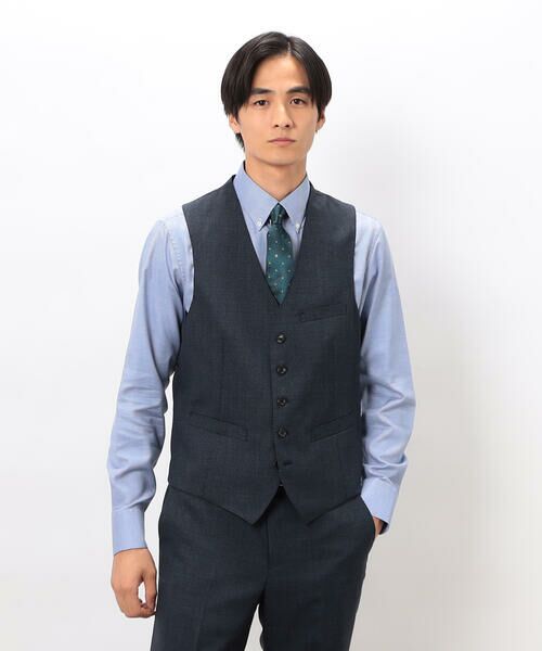 COMME CA ISM / コムサイズム セットアップ | YUNSA クラシック3ピーススーツ | 詳細25