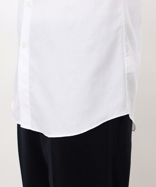 COMME CA ISM / コムサイズム シャツ・ブラウス | 形態安定 市松柄ドビー ドレスシャツ | 詳細10