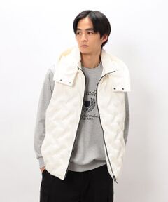 COMME CA ISM / コムサイズム ダウンジャケット・ベスト | シームレス  ダウン フードベスト