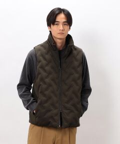 COMME CA ISM / コムサイズム ダウンジャケット・ベスト | シームレス  ダウン フードベスト