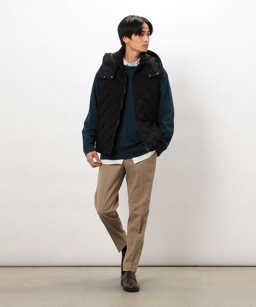 COMME CA ISM / コムサイズム ダウンジャケット・ベスト | シームレス  ダウン フードベスト | 詳細6