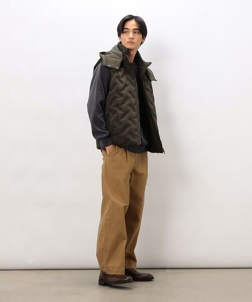 COMME CA ISM / コムサイズム ダウンジャケット・ベスト | シームレス  ダウン フードベスト | 詳細23