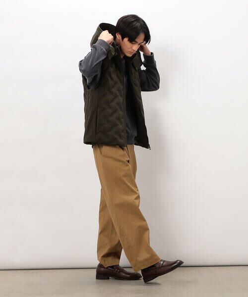 COMME CA ISM / コムサイズム ダウンジャケット・ベスト | シームレス  ダウン フードベスト | 詳細24