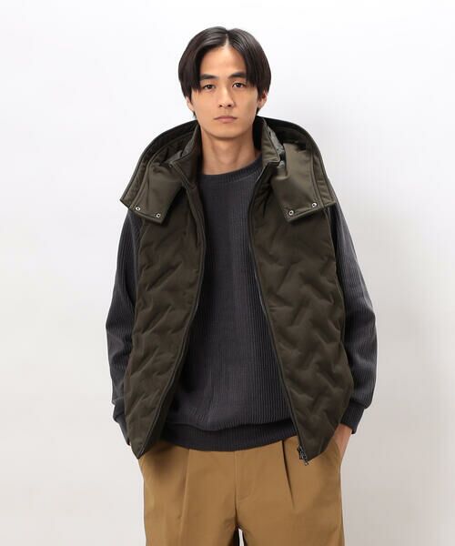 COMME CA ISM / コムサイズム ダウンジャケット・ベスト | シームレス  ダウン フードベスト | 詳細26