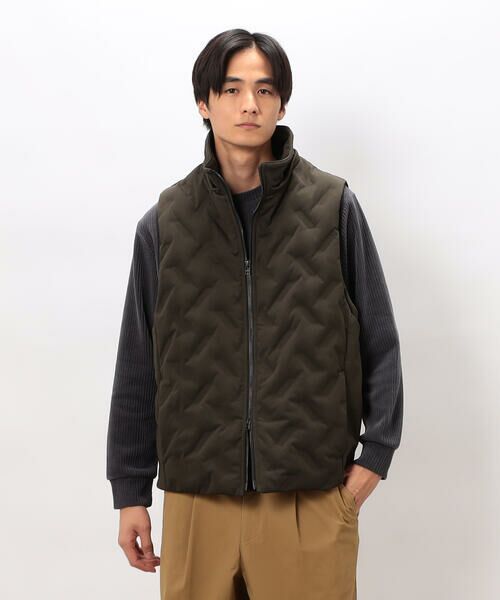 COMME CA ISM / コムサイズム ダウンジャケット・ベスト | シームレス  ダウン フードベスト | 詳細29