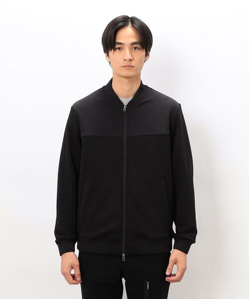 COMME CA ISM / コムサイズム ブルゾン | リンクスジャカードダンボール MA−1ブルゾン | 詳細8