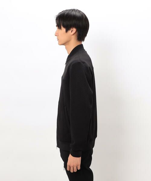 COMME CA ISM / コムサイズム ブルゾン | リンクスジャカードダンボール MA−1ブルゾン | 詳細9
