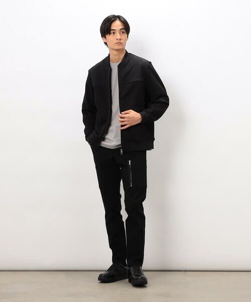 COMME CA ISM / コムサイズム ブルゾン | リンクスジャカードダンボール MA−1ブルゾン | 詳細2
