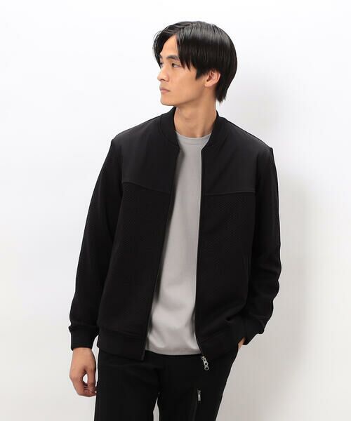 COMME CA ISM / コムサイズム ブルゾン | リンクスジャカードダンボール MA−1ブルゾン | 詳細5