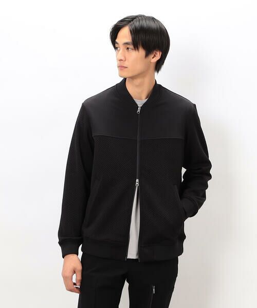 COMME CA ISM / コムサイズム ブルゾン | リンクスジャカードダンボール MA−1ブルゾン | 詳細7