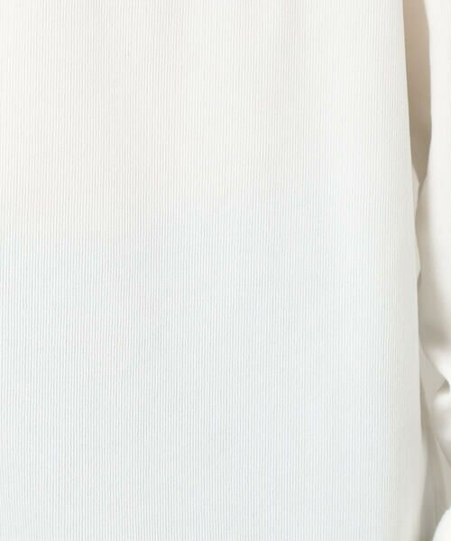 COMME CA ISM / コムサイズム シャツ・ブラウス | トリコットコーデュロイ バンドカラー シャツ | 詳細6