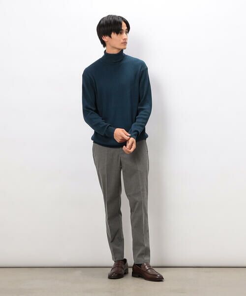 COMME CA ISM / コムサイズム スラックス・ドレスパンツ | 【スマートベーシックパンツ】ストレッチツイル 両面起毛 テーパードスラックス | 詳細3