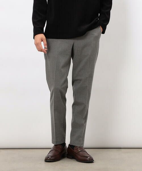 COMME CA ISM / コムサイズム スラックス・ドレスパンツ | 【スマートベーシックパンツ】ストレッチツイル 両面起毛 テーパードスラックス | 詳細5