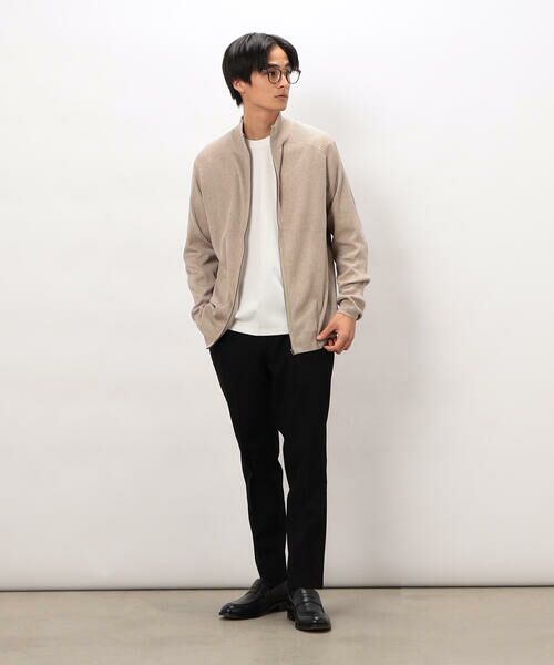 COMME CA ISM / コムサイズム スラックス・ドレスパンツ | 【スマートベーシックパンツ】ストレッチツイル 両面起毛 テーパードスラックス | 詳細6