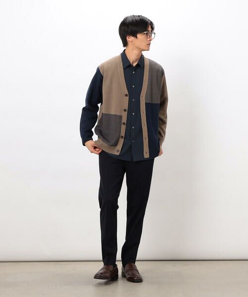 COMME CA ISM / コムサイズム スラックス・ドレスパンツ | 【スマートベーシックパンツ】ストレッチツイル 両面起毛 テーパードスラックス | 詳細10