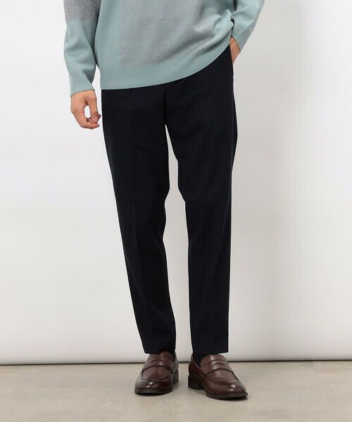 COMME CA ISM / コムサイズム スラックス・ドレスパンツ | 【スマートベーシックパンツ】ストレッチツイル 両面起毛 テーパードスラックス | 詳細11
