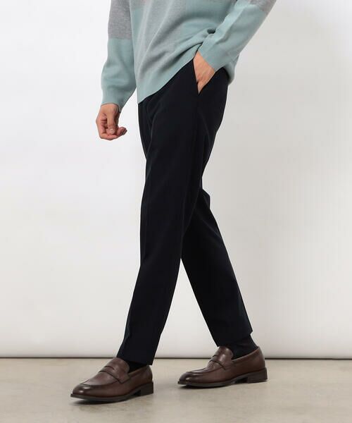 COMME CA ISM / コムサイズム スラックス・ドレスパンツ | 【スマートベーシックパンツ】ストレッチツイル 両面起毛 テーパードスラックス | 詳細12