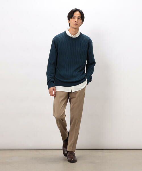 COMME CA ISM / コムサイズム スラックス・ドレスパンツ | 【スマートベーシックパンツ】ストレッチツイル 両面起毛 テーパードスラックス | 詳細21