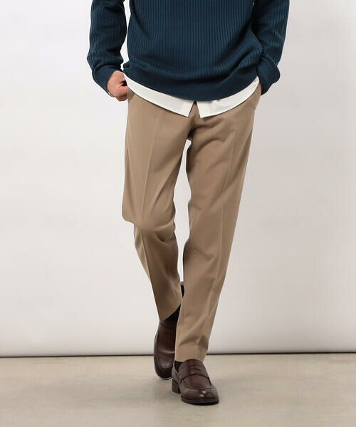 COMME CA ISM / コムサイズム スラックス・ドレスパンツ | 【スマートベーシックパンツ】ストレッチツイル 両面起毛 テーパードスラックス | 詳細29