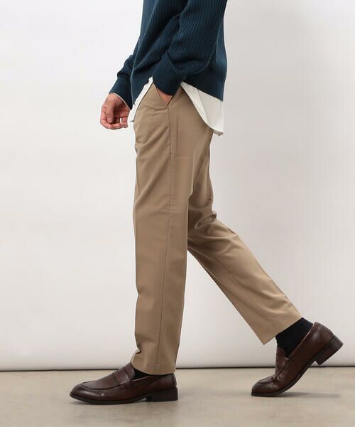 COMME CA ISM / コムサイズム スラックス・ドレスパンツ | 【スマートベーシックパンツ】ストレッチツイル 両面起毛 テーパードスラックス | 詳細30