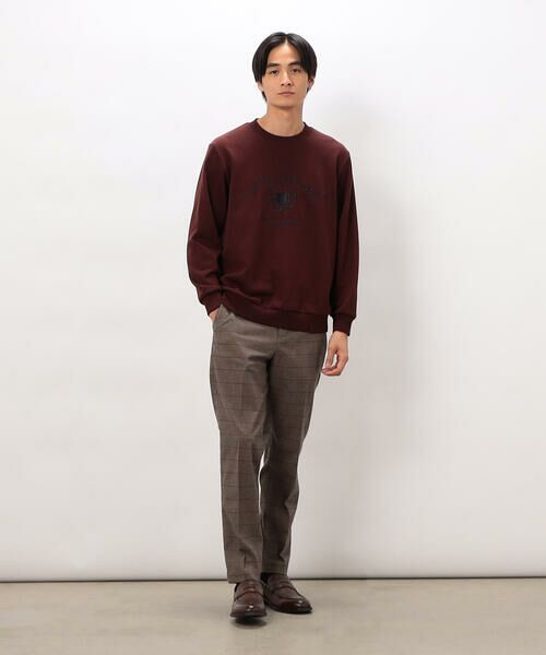 COMME CA ISM / コムサイズム スラックス・ドレスパンツ | 【スマートベーシックパンツ】ストレッチツイル チェック 両面起毛 テーパードスラックス | 詳細19