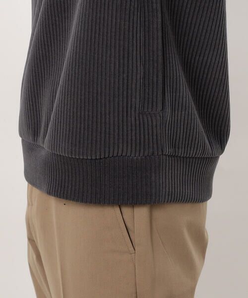 COMME CA ISM / コムサイズム カットソー | カットコールハーフジッププルオーバー | 詳細17