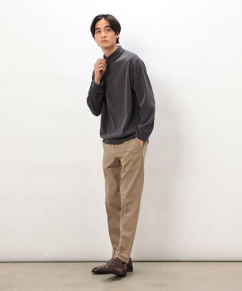 COMME CA ISM / コムサイズム カットソー | カットコールハーフジッププルオーバー | 詳細6