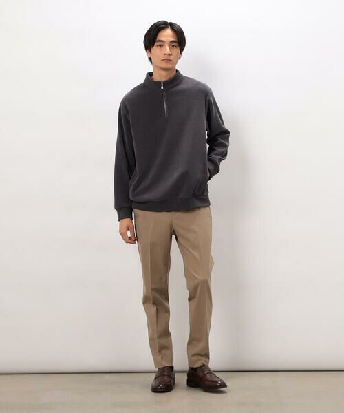 COMME CA ISM / コムサイズム カットソー | カットコールハーフジッププルオーバー | 詳細7