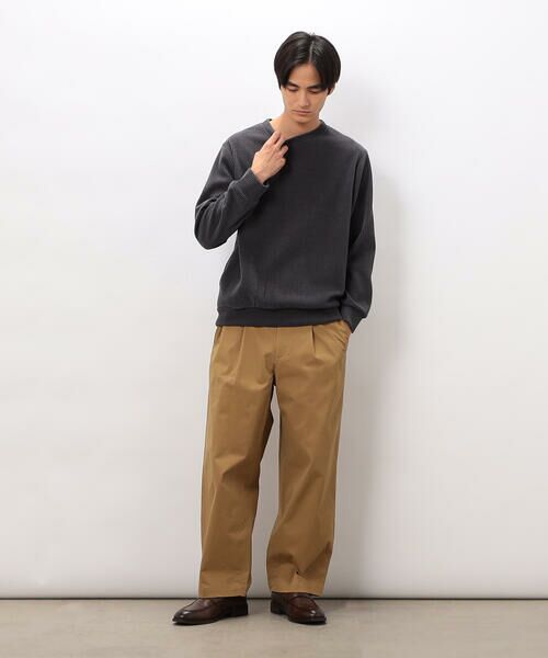 COMME CA ISM / コムサイズム カットソー | カットコールクルーネックプルオーバー | 詳細6