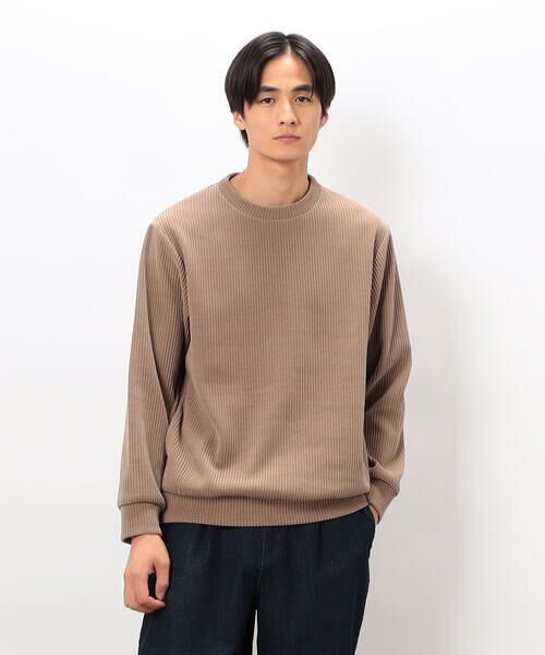 COMME CA ISM / コムサイズム カットソー | カットコールクルーネックプルオーバー | 詳細13