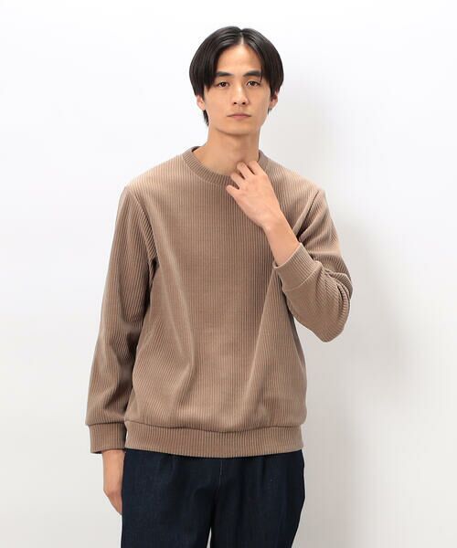 COMME CA ISM / コムサイズム カットソー | カットコールクルーネックプルオーバー | 詳細14