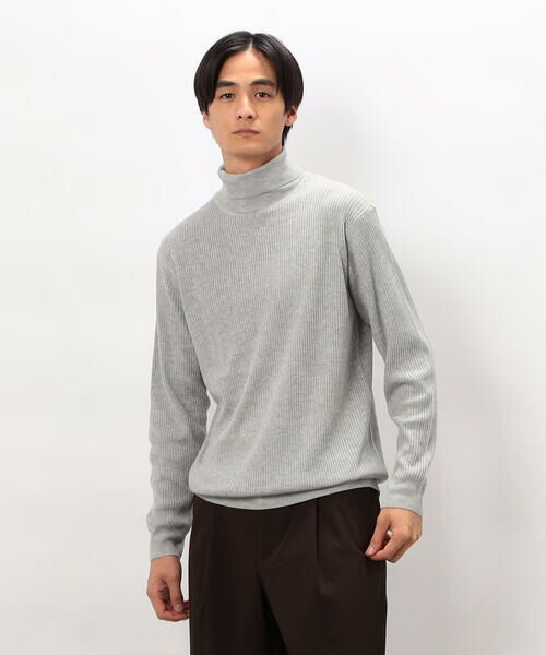 COMME CA ISM / コムサイズム ニット・セーター | 日本の色 リブタートルニット | 詳細4