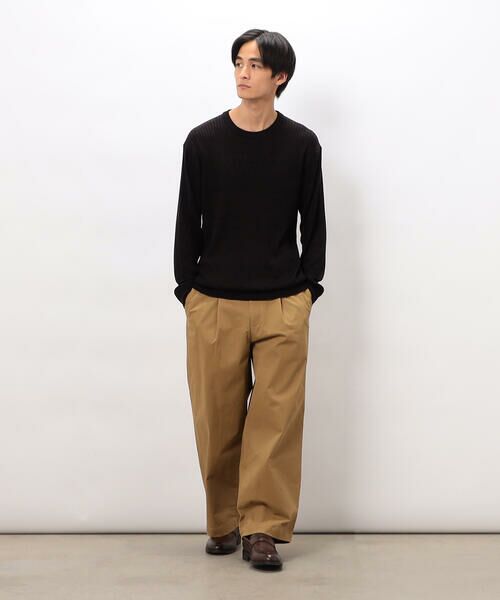 COMME CA ISM / コムサイズム ニット・セーター | 日本の色 ワイドリブクルーネックニット | 詳細7