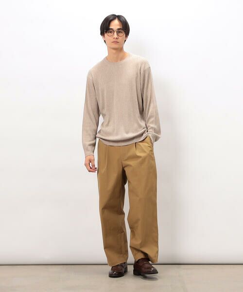 COMME CA ISM / コムサイズム ニット・セーター | 日本の色 ワイドリブクルーネックニット | 詳細12