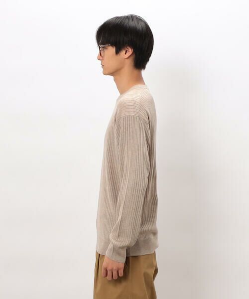 COMME CA ISM / コムサイズム ニット・セーター | 日本の色 ワイドリブクルーネックニット | 詳細17