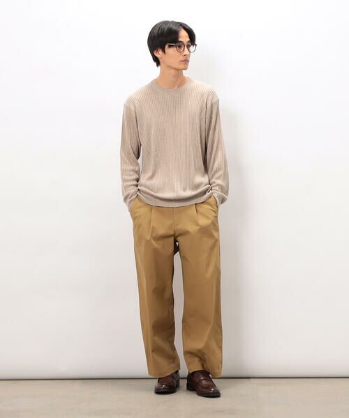 COMME CA ISM / コムサイズム ニット・セーター | 日本の色 ワイドリブクルーネックニット | 詳細11