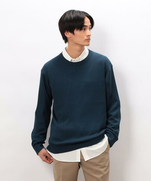 COMME CA ISM / コムサイズム ニット・セーター | 日本の色 ワイドリブクルーネックニット | 詳細29