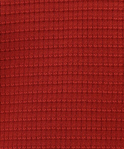 COMME CA ISM / コムサイズム ニット・セーター | ワッフルクルーネックニット | 詳細21