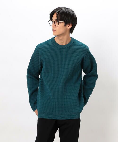 COMME CA ISM / コムサイズム ニット・セーター | ワッフルクルーネックニット | 詳細28