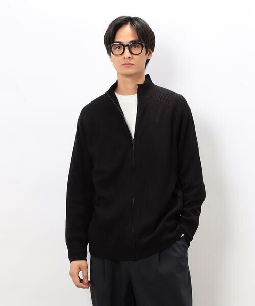 COMME CA ISM / コムサイズム カーディガン・ボレロ | 日本の色 リブZIPカーディガン | 詳細8