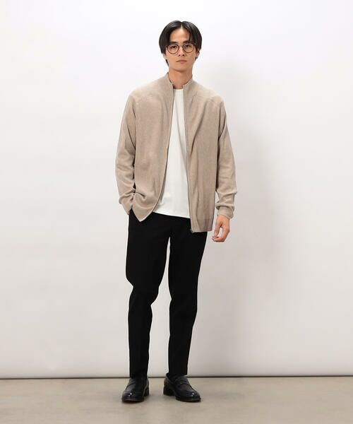 COMME CA ISM / コムサイズム カーディガン・ボレロ | 日本の色 リブZIPカーディガン | 詳細12