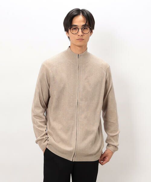 COMME CA ISM / コムサイズム カーディガン・ボレロ | 日本の色 リブZIPカーディガン | 詳細13