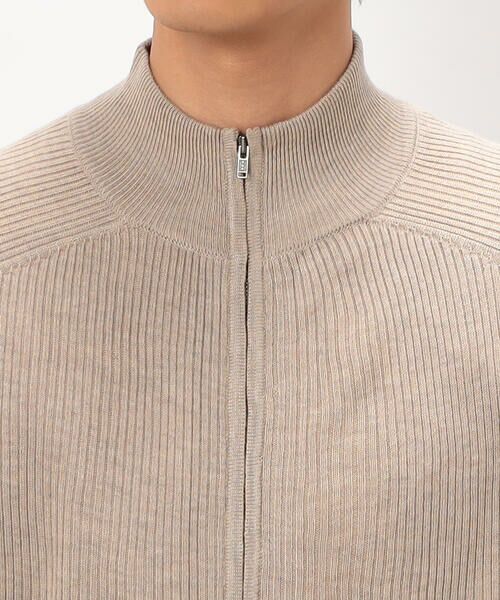 COMME CA ISM / コムサイズム カーディガン・ボレロ | 日本の色 リブZIPカーディガン | 詳細22