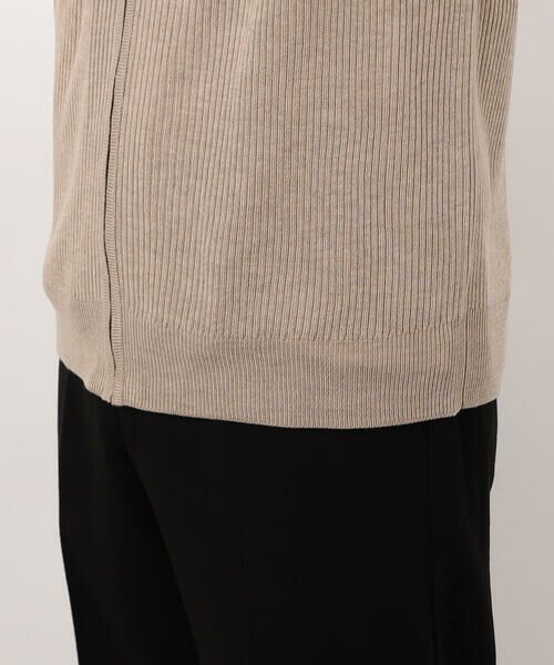 COMME CA ISM / コムサイズム カーディガン・ボレロ | 日本の色 リブZIPカーディガン | 詳細24