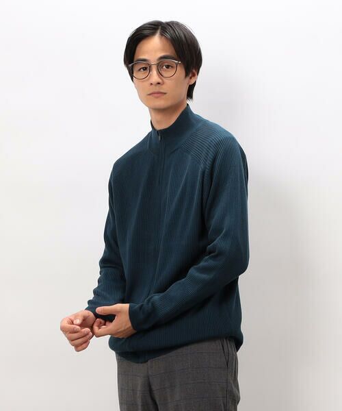 COMME CA ISM / コムサイズム カーディガン・ボレロ | 日本の色 リブZIPカーディガン | 詳細26