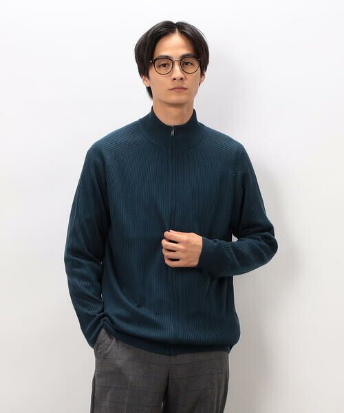 COMME CA ISM / コムサイズム カーディガン・ボレロ | 日本の色 リブZIPカーディガン | 詳細29