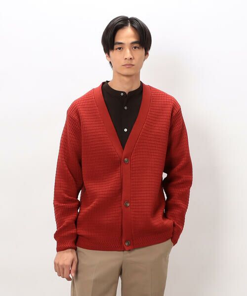 COMME CA ISM / コムサイズム カーディガン・ボレロ | ワッフルカーディガン | 詳細15