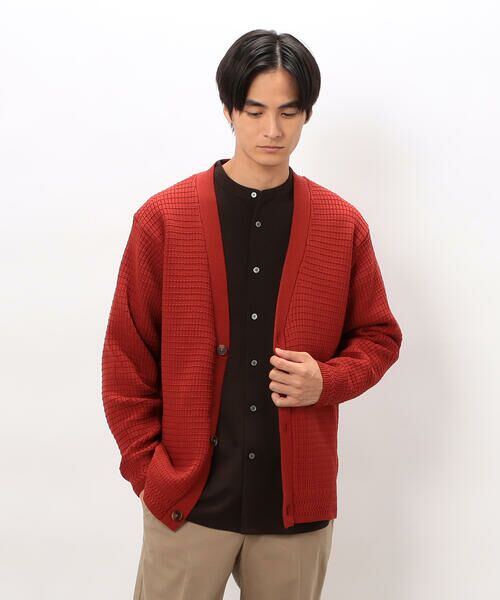 COMME CA ISM / コムサイズム カーディガン・ボレロ | ワッフルカーディガン | 詳細16
