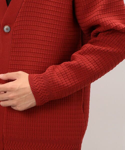 COMME CA ISM / コムサイズム カーディガン・ボレロ | ワッフルカーディガン | 詳細23